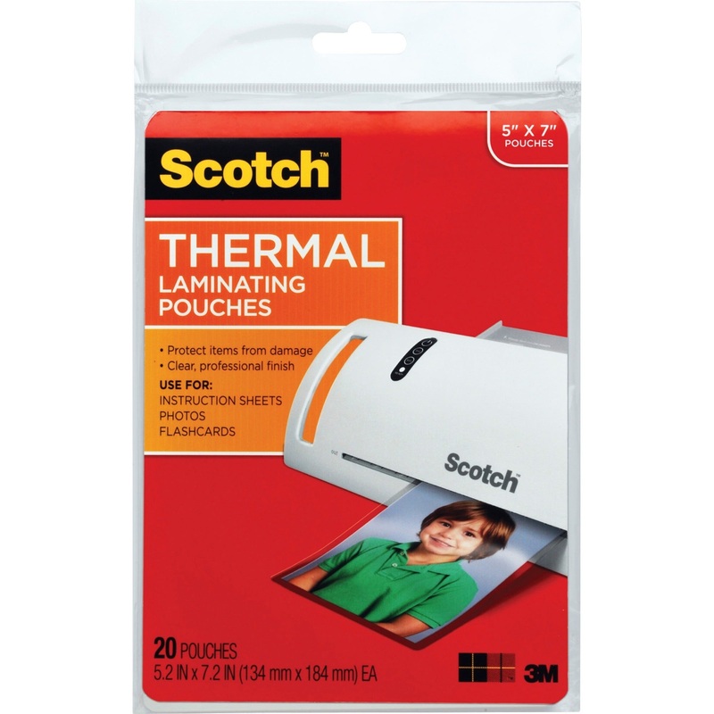 Scotch Thermal Laminating Pouches – MMMTP590320