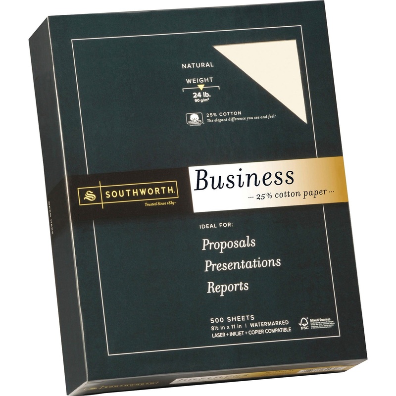 Southworth 24lb 25% Cotton Business Paper – SOU404NC