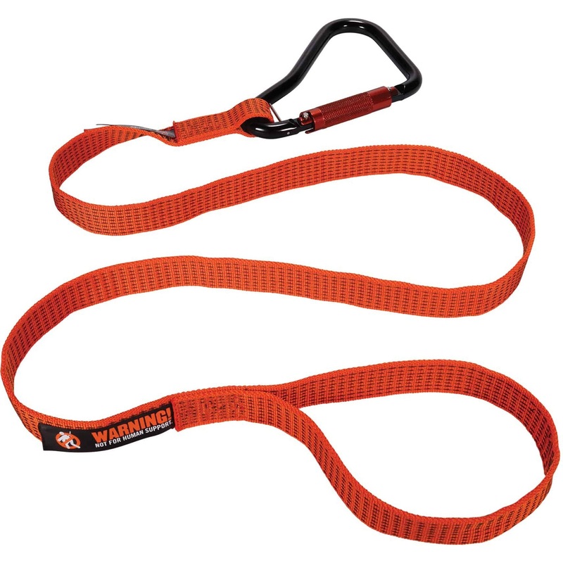 Squids 3148 Tool Lanyard – XL Locking Carabiner + Loop, 80lbs / 36kg – EGO19148