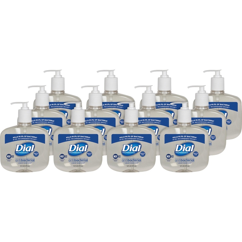 Dial Sensitive Skin Antimicrobial Liquid Soap – DIA80784