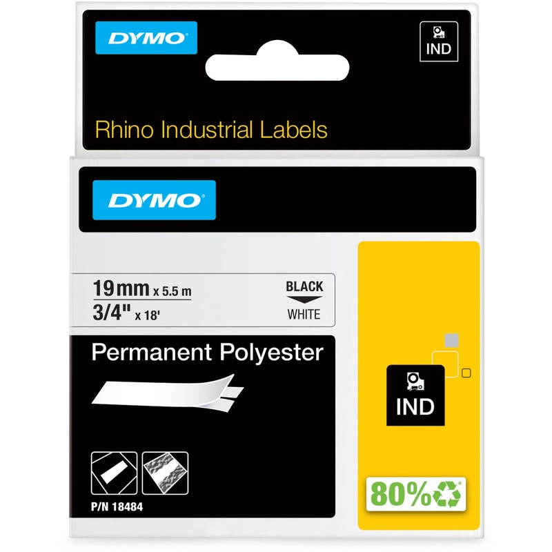 Dymo Permanent Polyester Labels – DYM18484