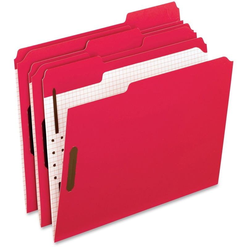 Pendaflex 1/3 Tab Cut Letter Recycled Top Tab File Folder – PFX21319
