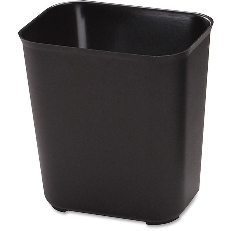Rubbermaid Commercial 28 Quart Fire Resistant Wastebasket – RCP254300BK