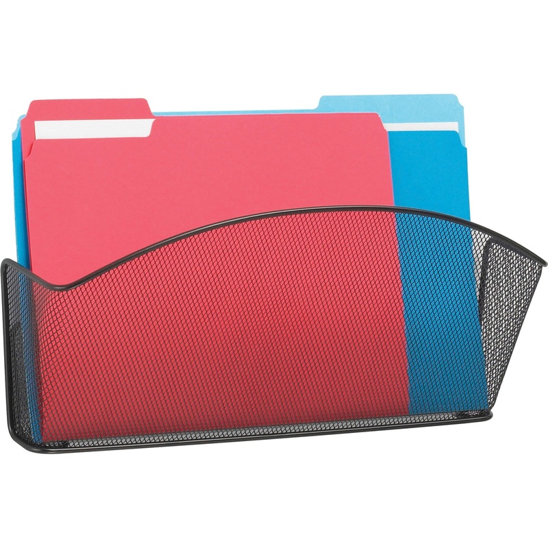 Safco Onyx Mesh Wall Pockets – SAF5653BL