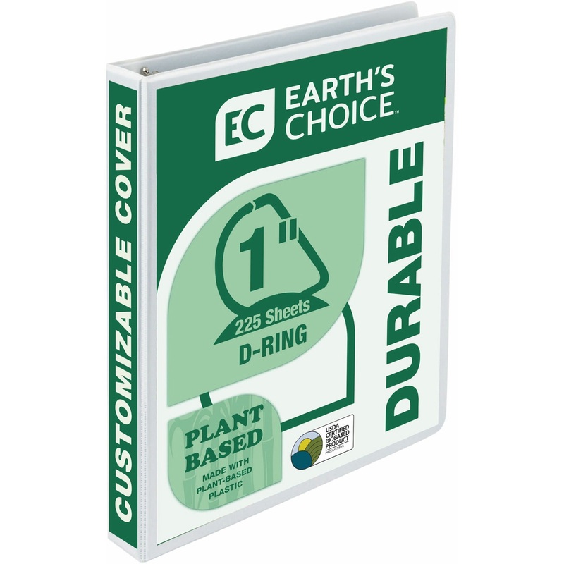 Samsill Earth’s Choice Plant-based Durable View Binder – SAM16937