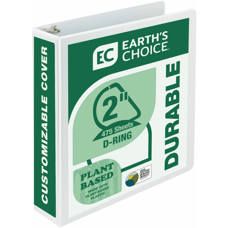 Samsill Earth’s Choice Plant-based Durable View Binder – SAM16967