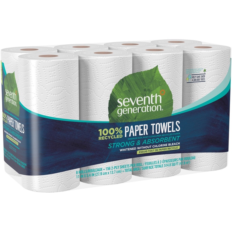 Seventh Generation 100% Recycled Paper Towels – SEV13739CT