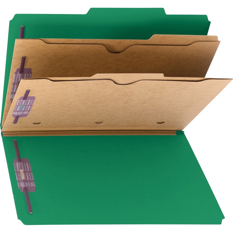 Smead Pocket Divider PressBoard Classification Folders – SMD19083