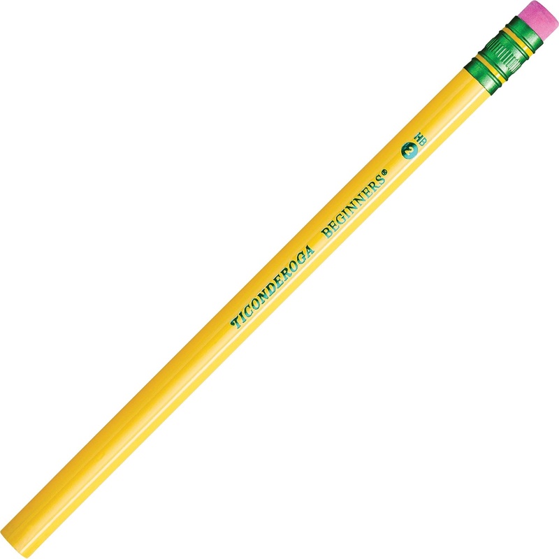 Ticonderoga Beginner Pencil with Eraser – DIX13308