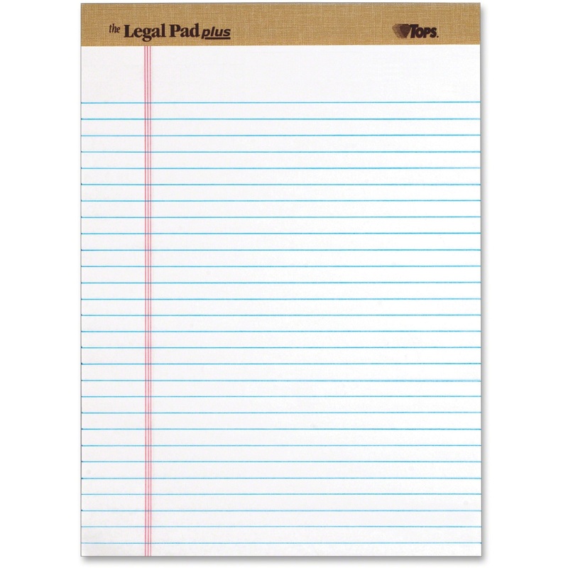 Tops The Legal Pad 71533 Notepad – TOP71533