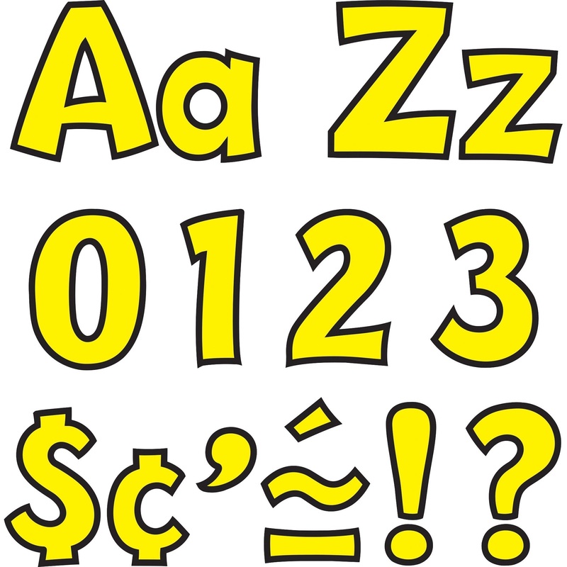 Trend Playful Uppercase/Lowercase Ready Letters – TEPT79743