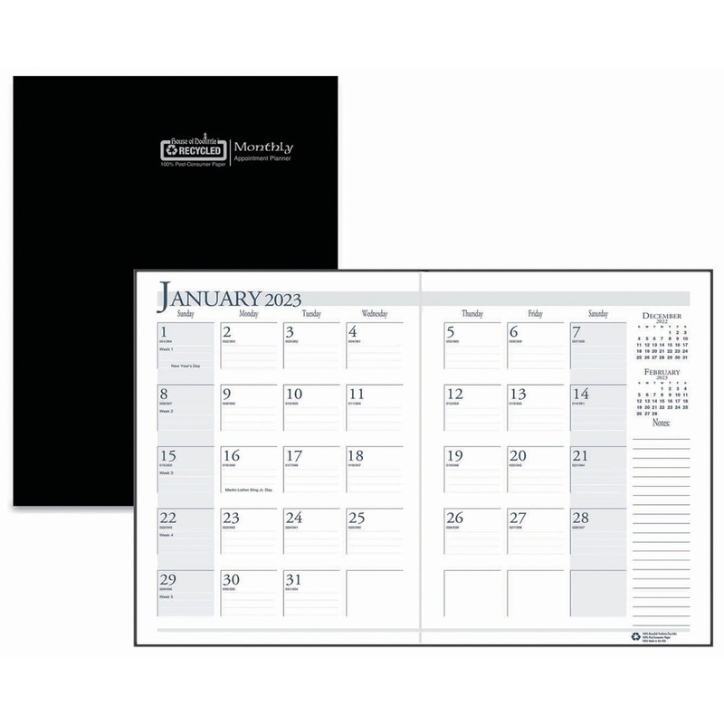 House of Doolittle Compact Economy Monthly Planner – HOD260602