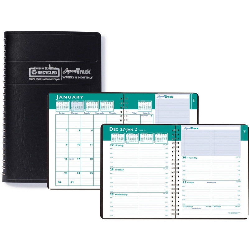 House of Doolittle Express Track Small Weekly/Monthly Calendar Planner – HOD29402