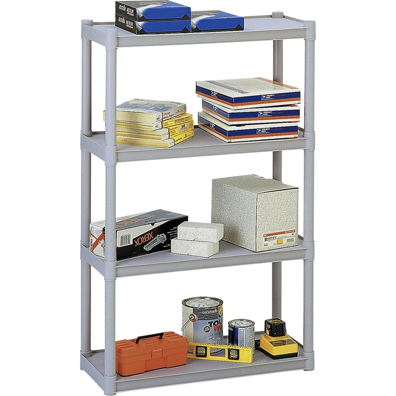 Iceberg Rough ‘N Ready 4-Shelf Open Storage System – ICE20843