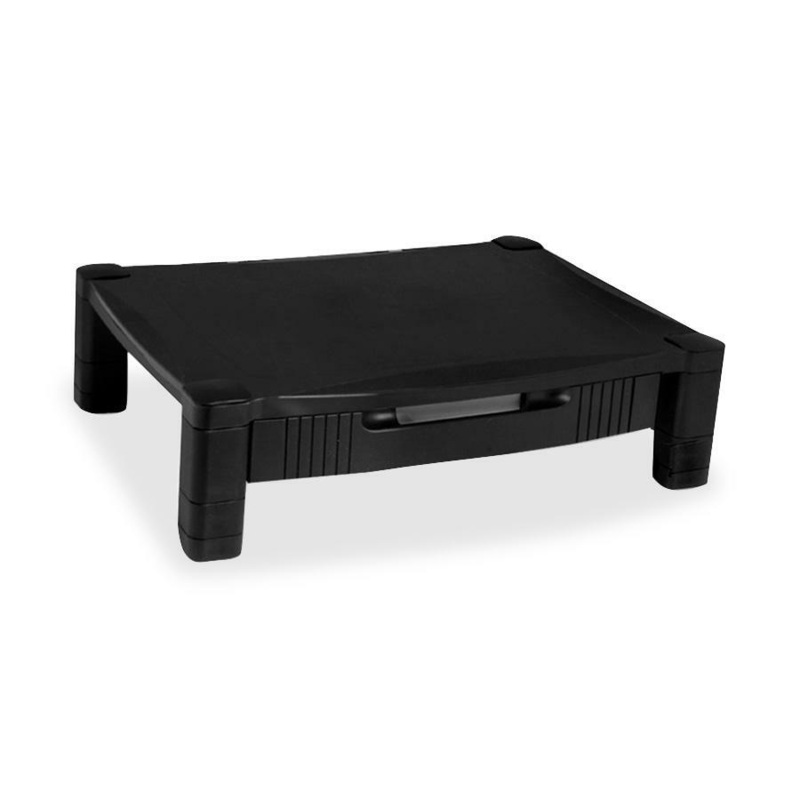 Kantek Adjustable Standard Monitor Stand with Drawer – KTKMS420