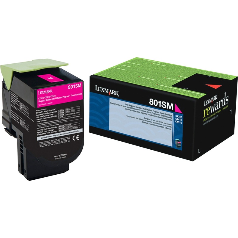 Lexmark 801SM Toner Cartridge – LEX80C1SM0