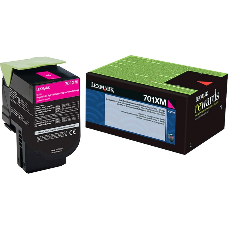 Lexmark Unison 701XM Toner Cartridge – LEX70C1XM0