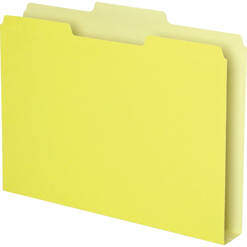 Pendaflex Double Stuff 1/3 Tab Cut Letter Top Tab File Folder – PFX54456
