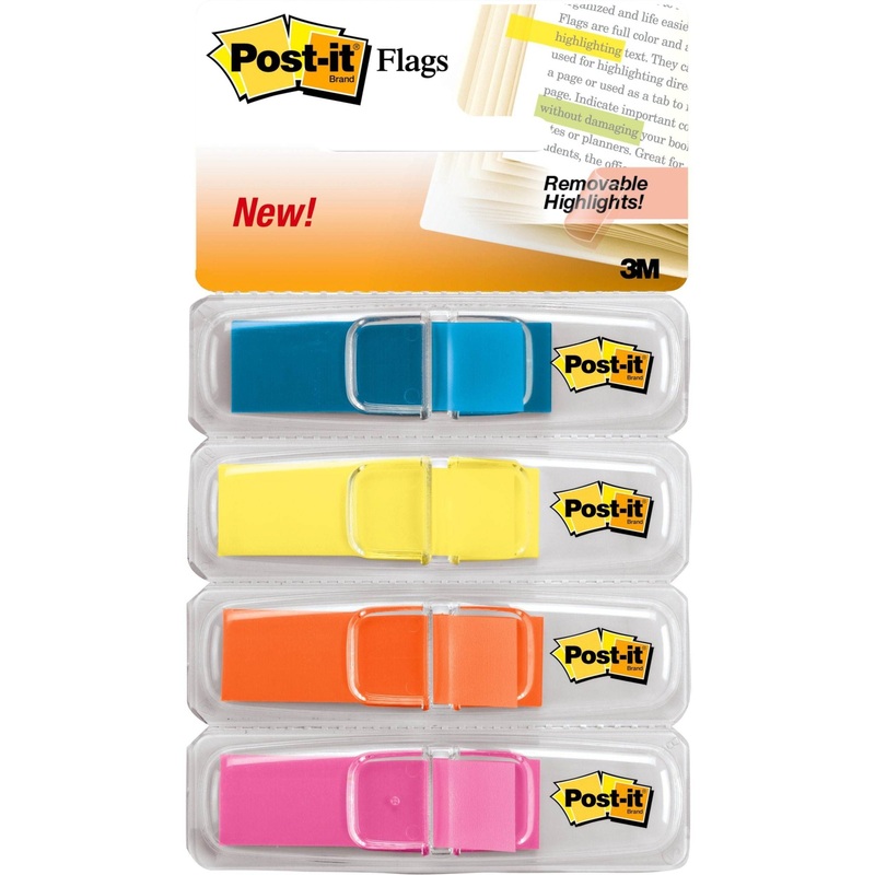 Post-it Flags – MMM6834ABX|Color Coder|No