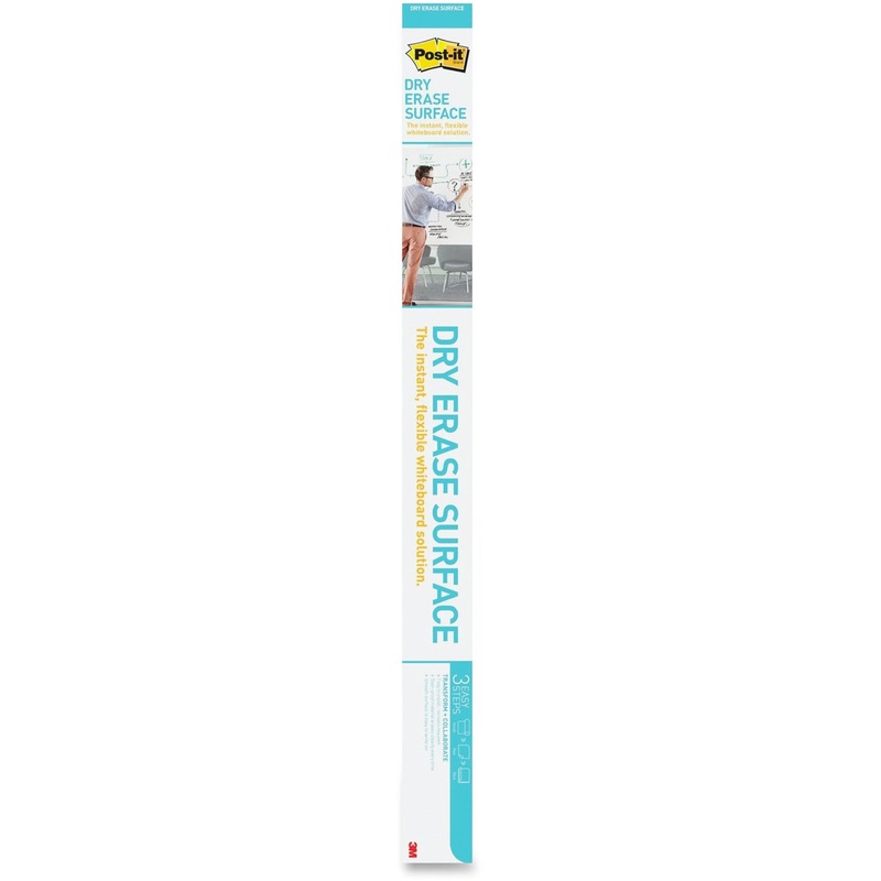 Post-it Self-Stick Dry-Erase Film Surface – MMMDEF6X4