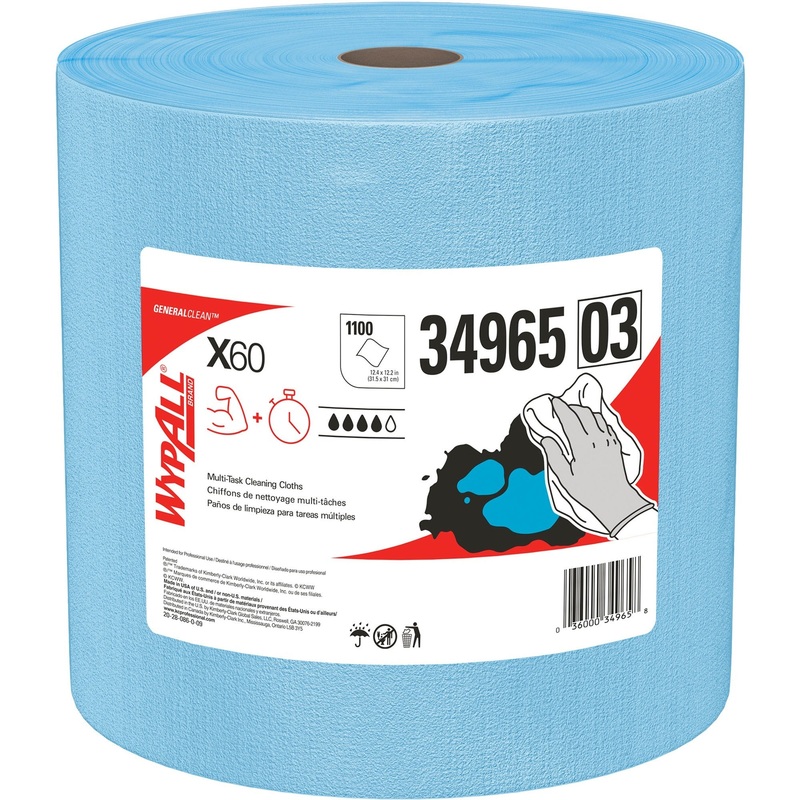 Wypall General Clean X60 Multi-Task Cleaning Cloths Jumbo Roll – KCC34965