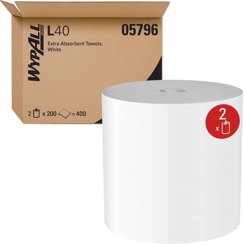 Wypall Power Clean L40 Extra Absorbent Towels – KCC05796