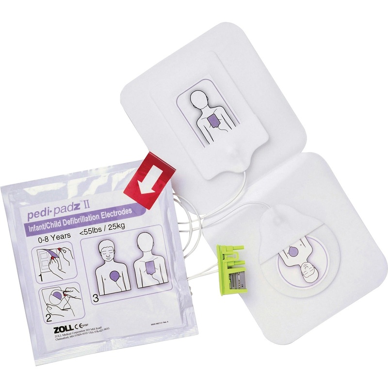 ZOLL Medical AED Plus Defibrillator Pediatric Electrodes – ZOL8900081001