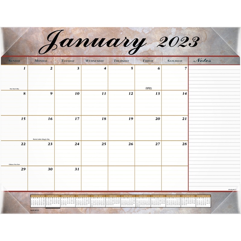 At-A-Glance Monthly Desk Pad – AAG89702