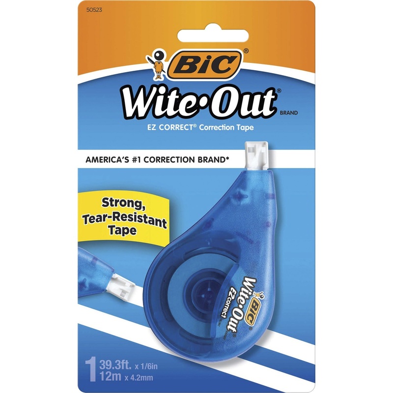 BIC Wite-Out EZ CORRECT Correction Tape – BICWOTAPP11