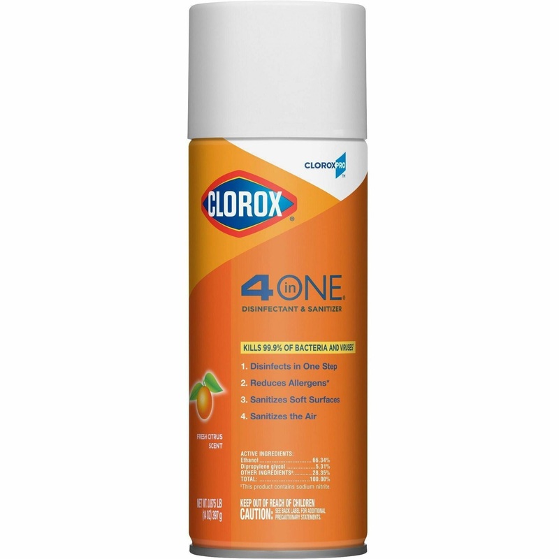 CloroxPro 4 in One Disinfectant & Sanitizer – CLO31043