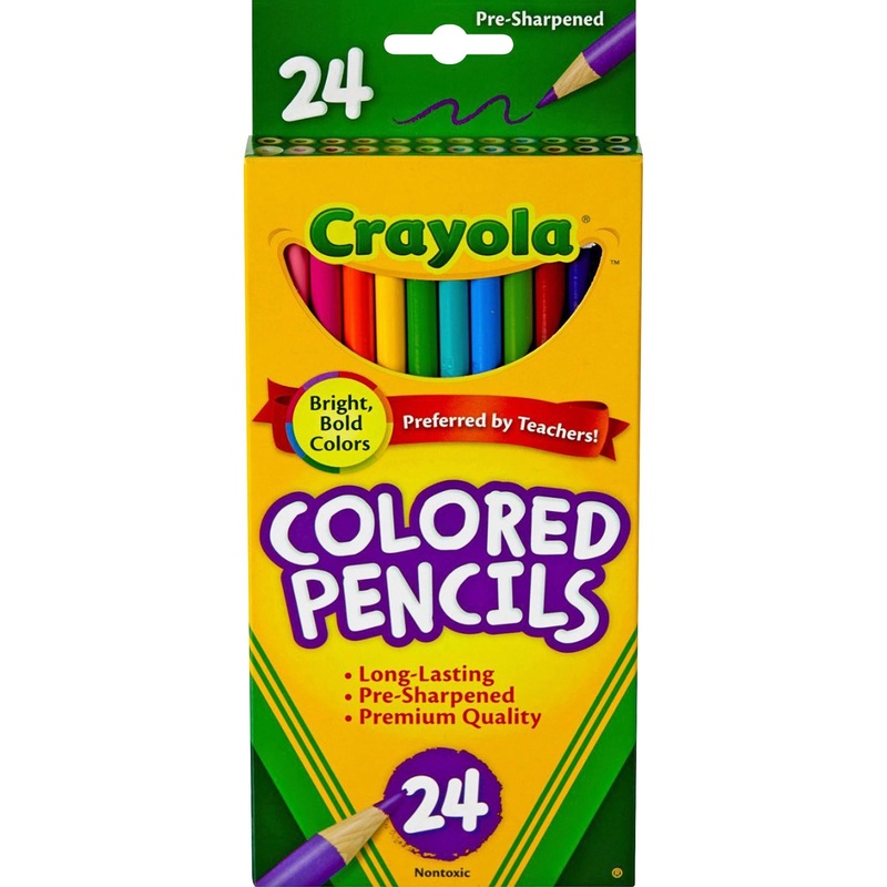 Crayola Presharpened Colored Pencils – CYO684024