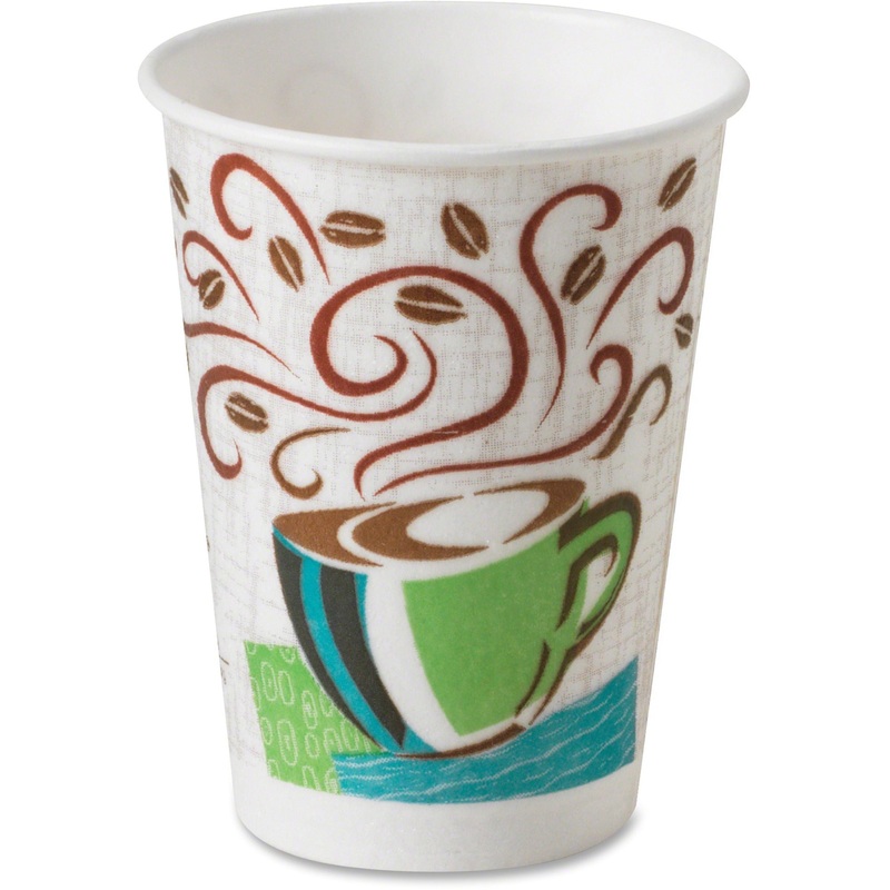 Dixie PerfecTouch Insulated Hot Coffee Cups by GP Pro – DXE5356CD