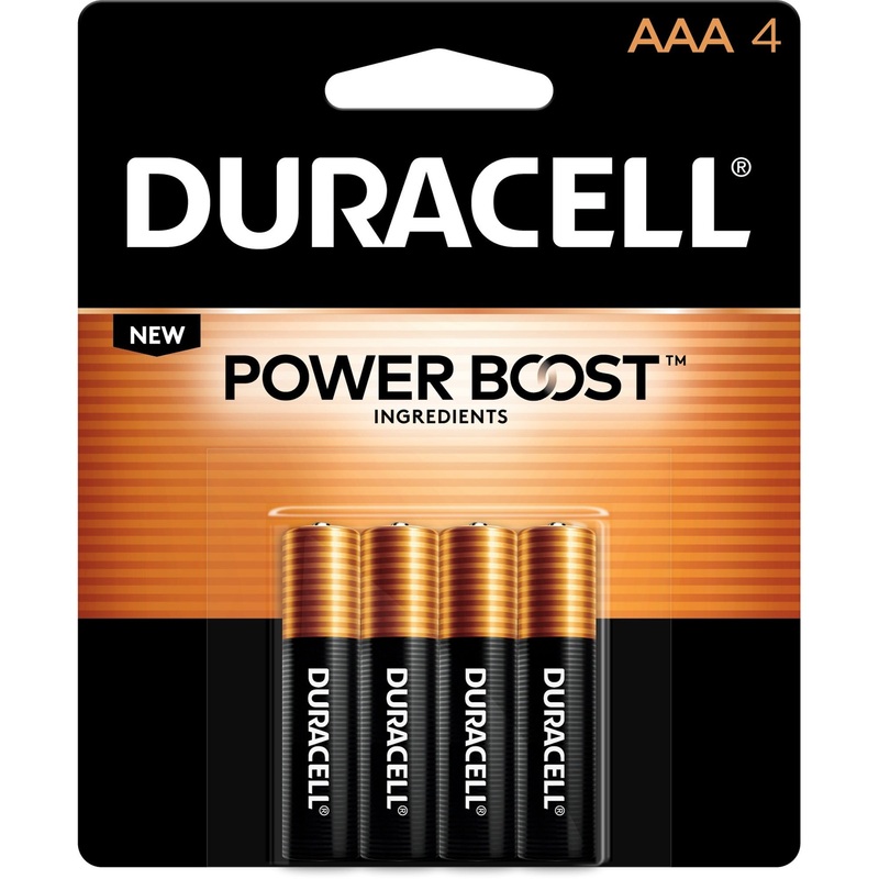 Duracell Coppertop Alkaline AAA Batteries – DURMN2400B4Z