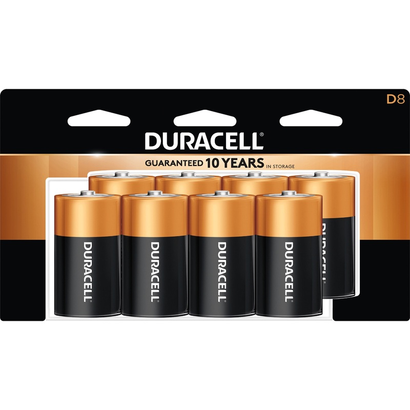 Duracell Coppertop Alkaline D Batteries – DURMN13RT8Z