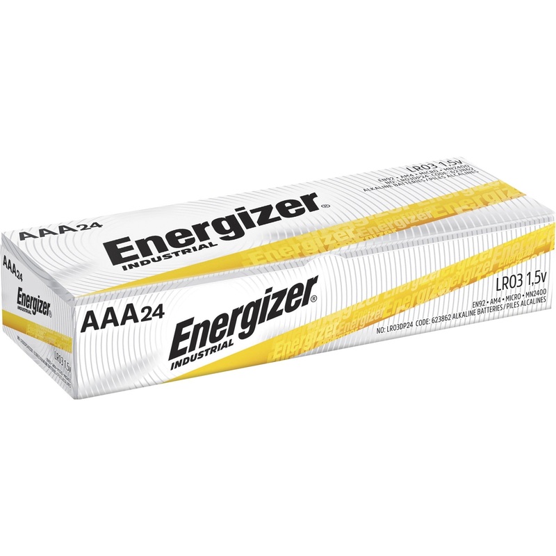 Energizer Industrial Alkaline AAA Batteries, 24 pack – EVEEN92