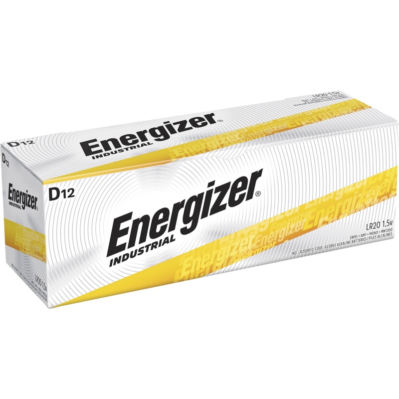 Energizer Industrial Alkaline D Batteries – EVEEN95
