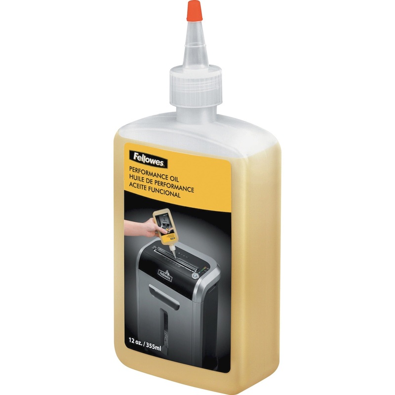 Fellowes Powershred Shredder Oil – 12 Oz. Bottle – FEL35250