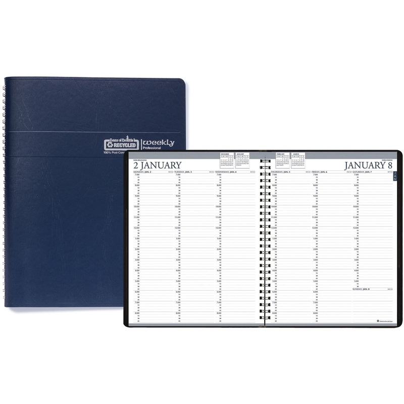 House of Doolittle Blue Professional Weekly Planner – HOD27207