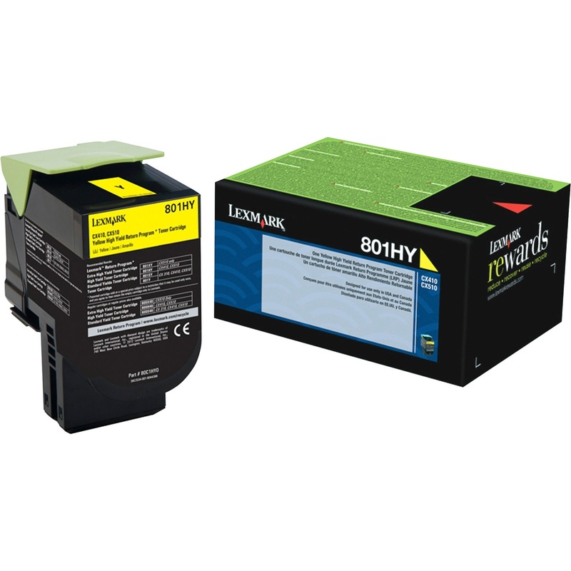 Lexmark Unison 801HY Toner Cartridge – LEX80C1HY0