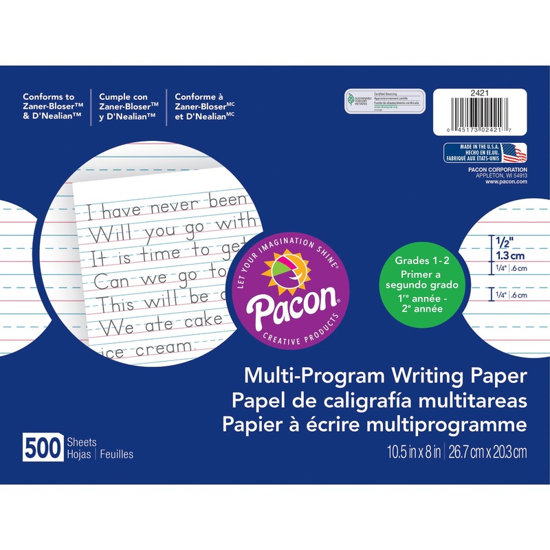 Pacon Multi-Program Handwriting Papers – PAC2421