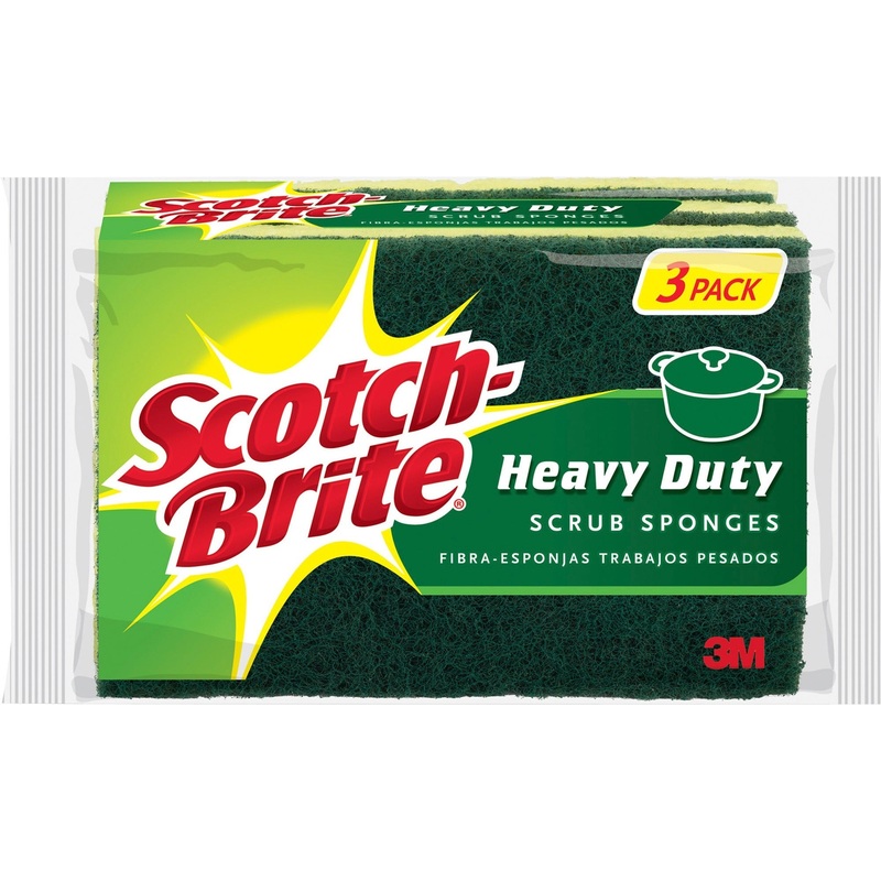 Scotch-Brite Heavy-Duty Scrub Sponges – MMMHD3