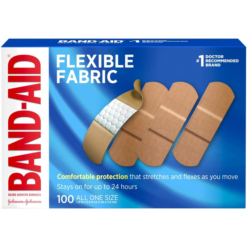 Band-Aid Flexible Fabric Adhesive Bandages – JOJ4444