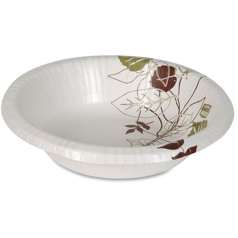 Dixie Ultra Pathways 20 oz Heavyweight Paper Bowls by GP Pro – DXESX20PATH