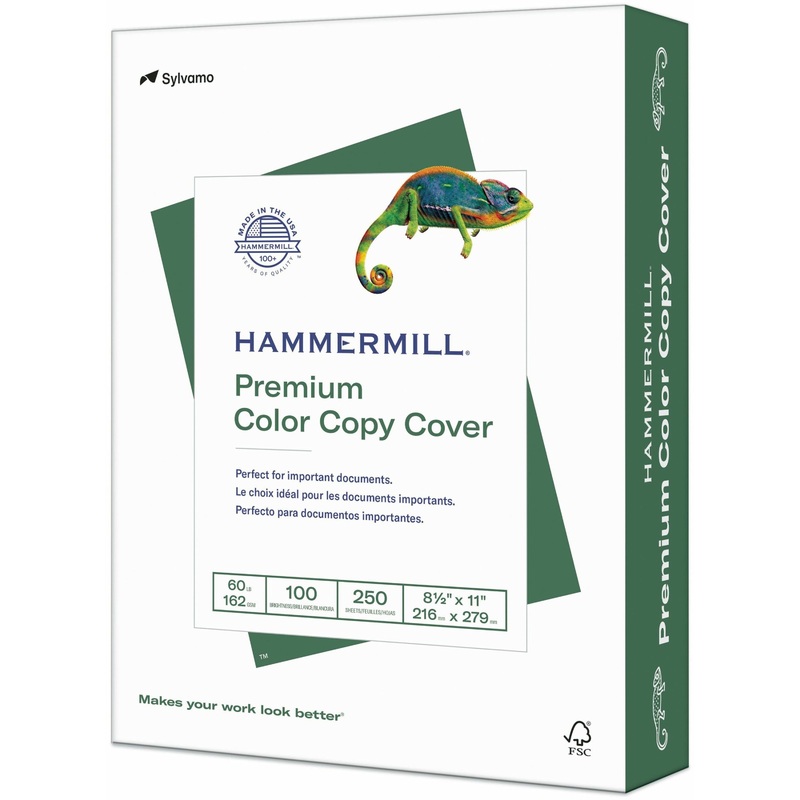 Hammermill Premium Color Copy Cover Cardstock – White – HAM122549