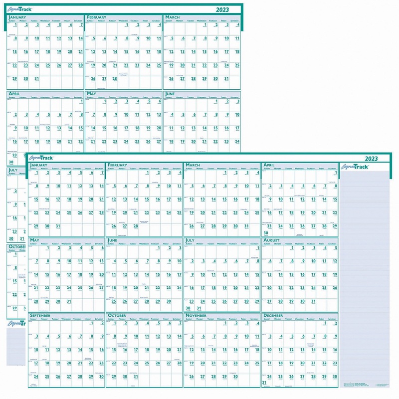 House of Doolittle Express Track Yearly Laminated Planner – HOD392