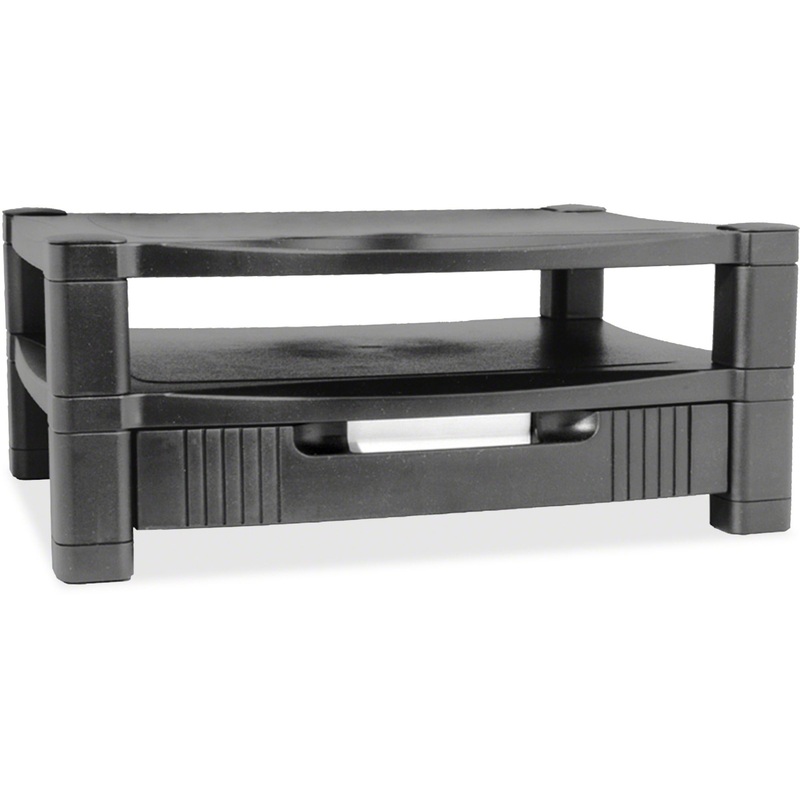 Kantek 2-Level Monitor Stand with Drawer – KTKMS480