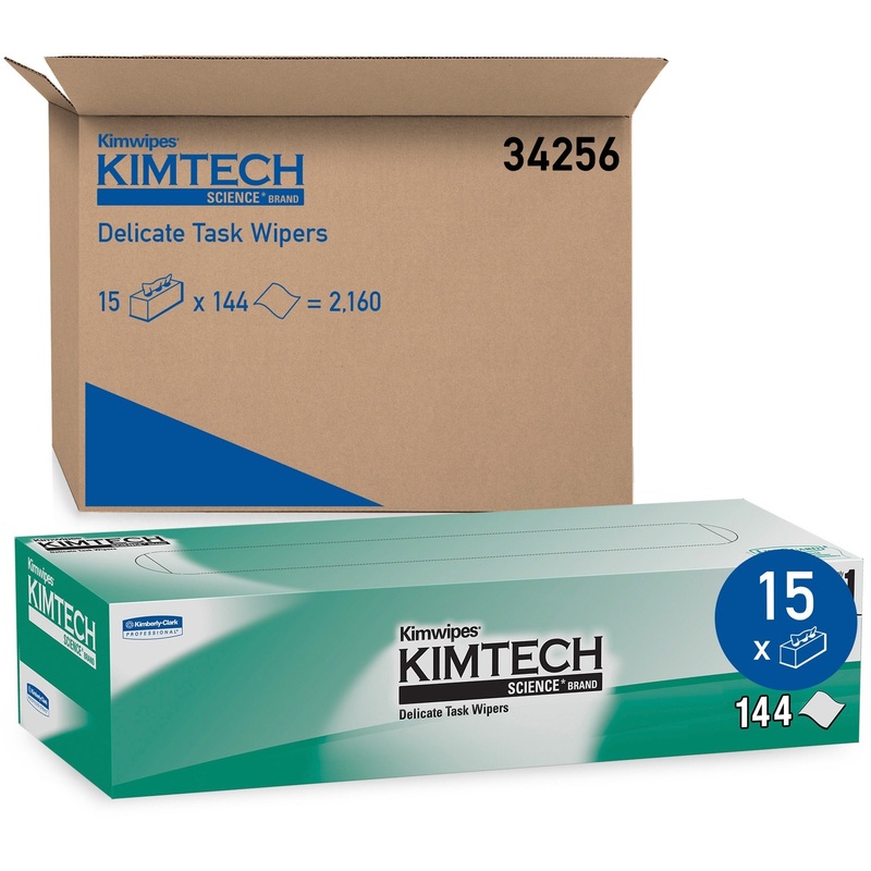 KIMTECH Science Kimwipes Delicate Task Wipers – Pop-Up Box – KCC34256CT