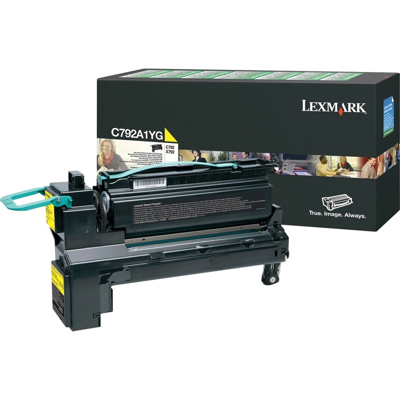 Lexmark C792A1YG Original Toner Cartridge – LEXC792A1YG