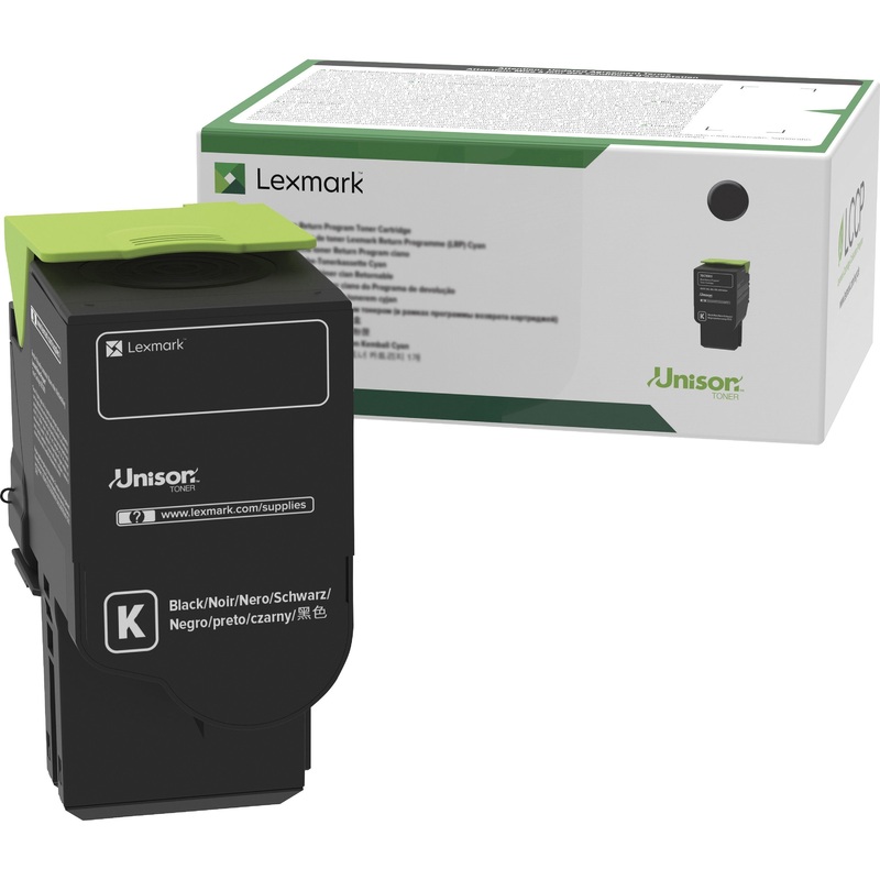 Lexmark Original Standard Yield Laser Toner Cartridge – Black – 1 Each – LEXC2310K0