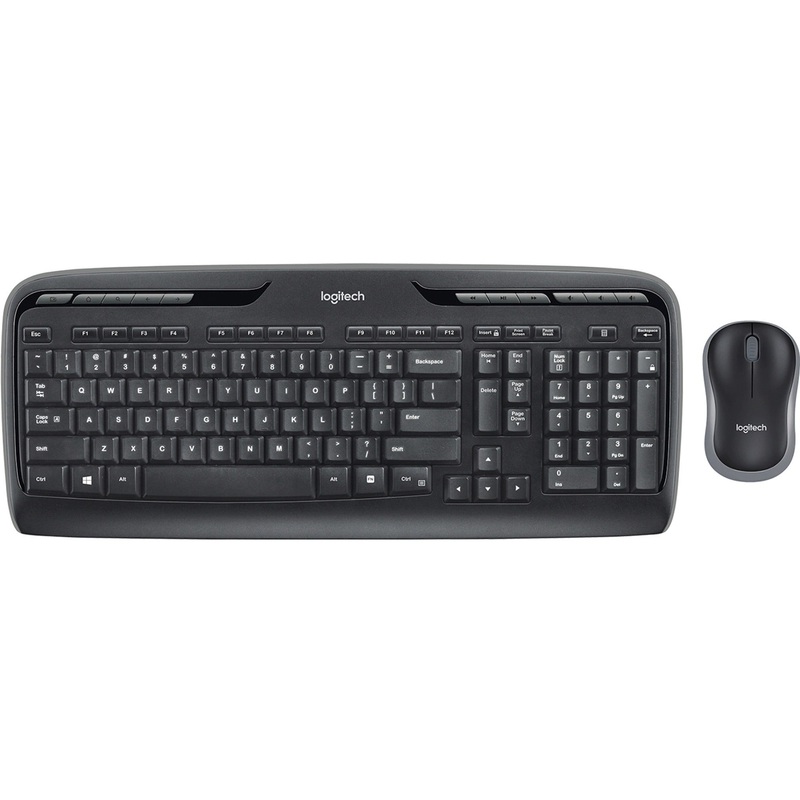 Logitech MK320 Wireless Desktop Combo with Media Shortcuts – LOG920002836